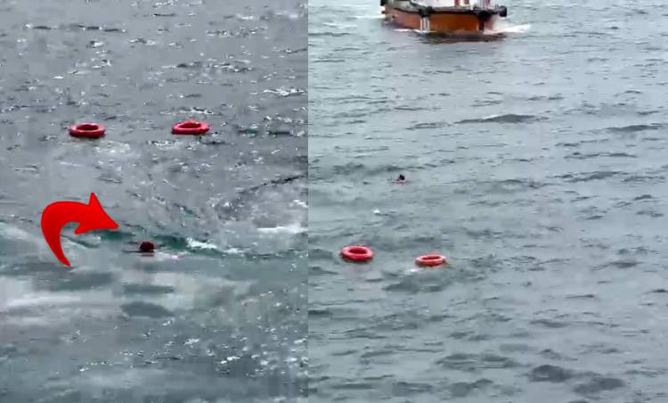 İstanbul’da vapurdan denize düşen yolcu Sahil Güvenlik ekipleri tarafından kurtarıldı